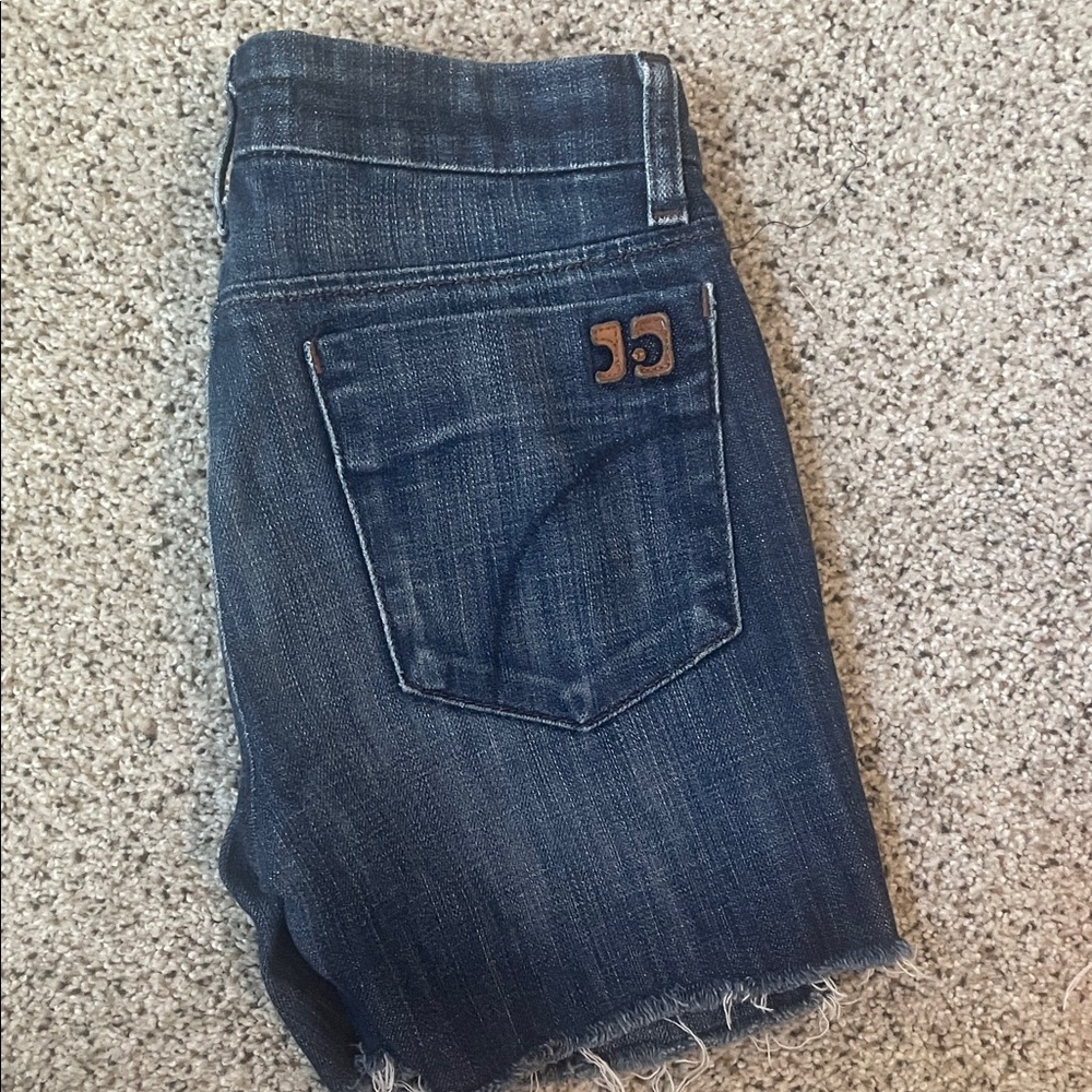 Joe's Jeans Dark Blue Denim Shorts